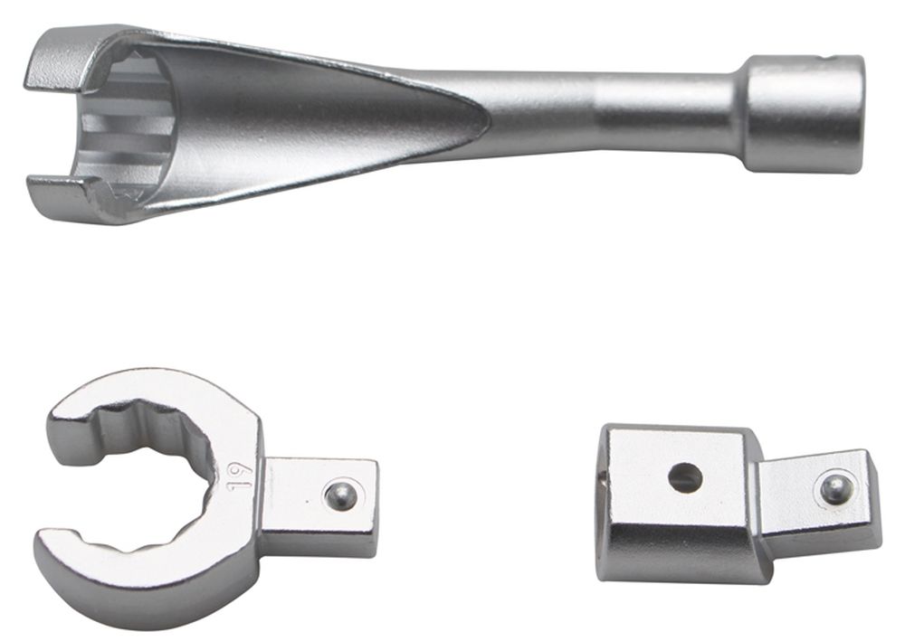BGS Spezial-Schlüssel für Abgastemperatursensor | SW 19 mm | für VAG | 3-tlg.