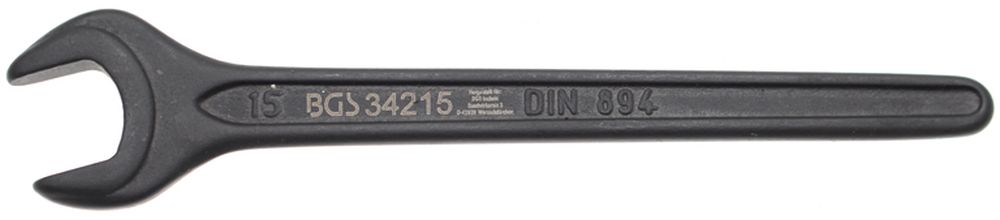 BGS Einmaulschlüssel | DIN 894 | SW 15 mm