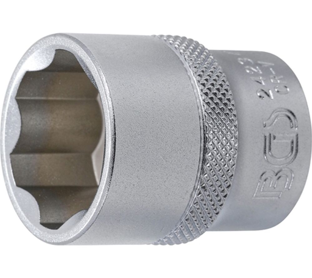 BGS Steckschlüssel-Einsatz Super Lock | Antrieb Innenvierkant 12,5 mm (1/2") | SW 23 mm