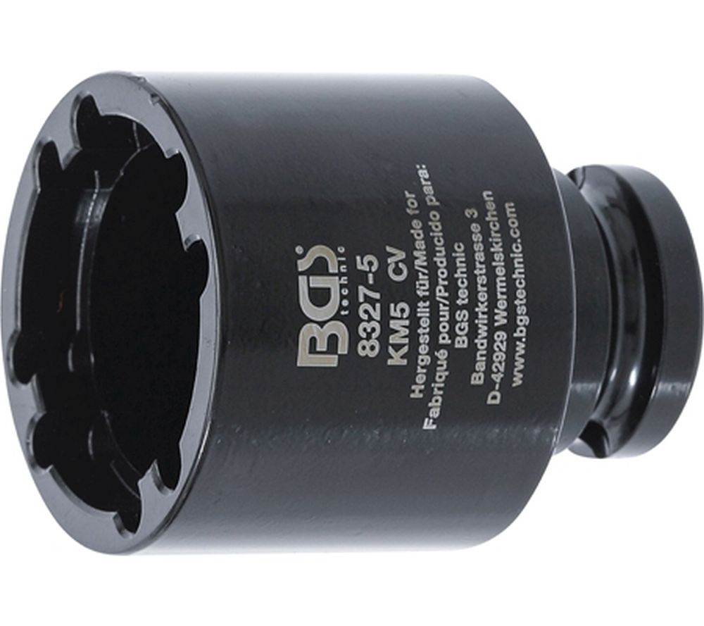 BGS Nutmutternschlüssel | Zapfen innen liegend | KM5