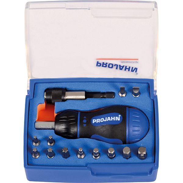 1/4" Stubby Bit Box 20tlg mit Stubby Ratschenschraubendreher