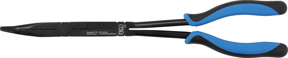BGS Doppelgelenk-Zange | abgewinkelte Spitze | 350 mm