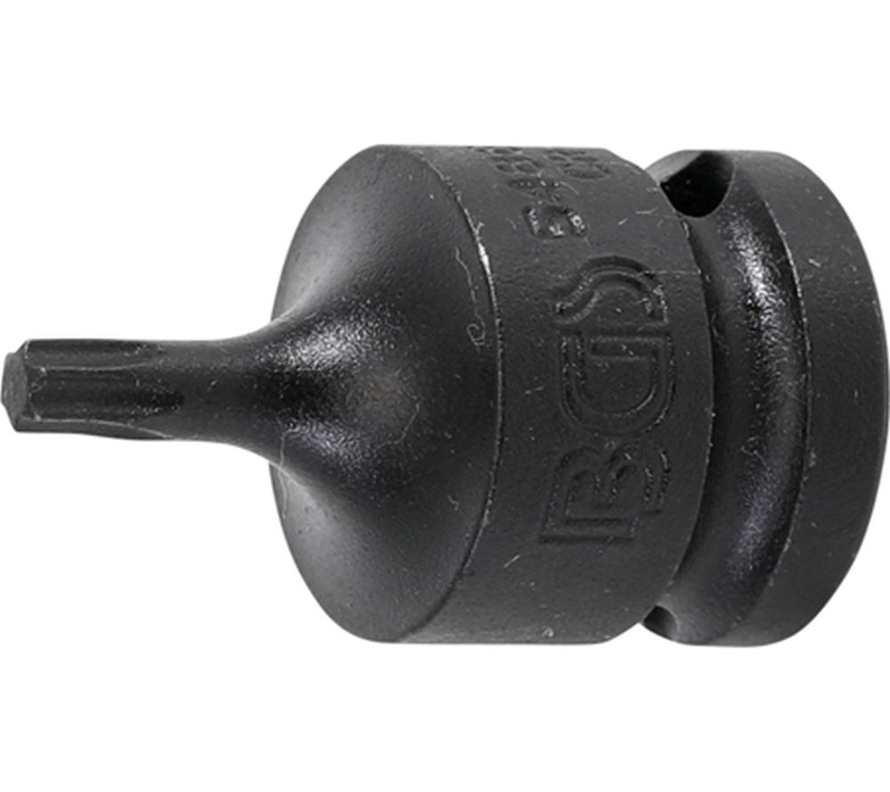 BGS Kraft-Bit-Einsatz | Länge 42 mm | Antrieb Innenvierkant 12,5 mm (1/2") | T-Profil (für Torx) T2