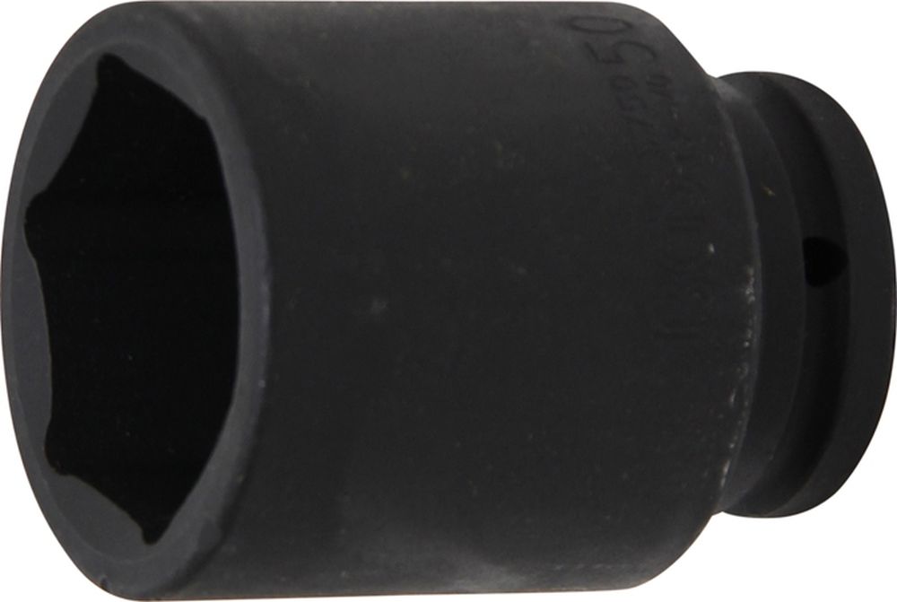 BGS Kraft-Steckschlüssel-Einsatz Sechskant, tief | Antrieb Innenvierkant 20 mm (3/4") | SW 50 mm