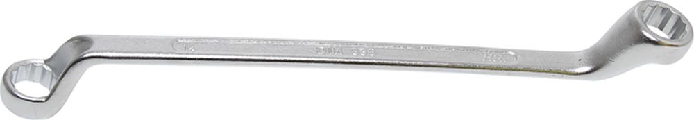 BGS Doppel-Ringschlüssel, gekröpft | SW 14 x 15 mm