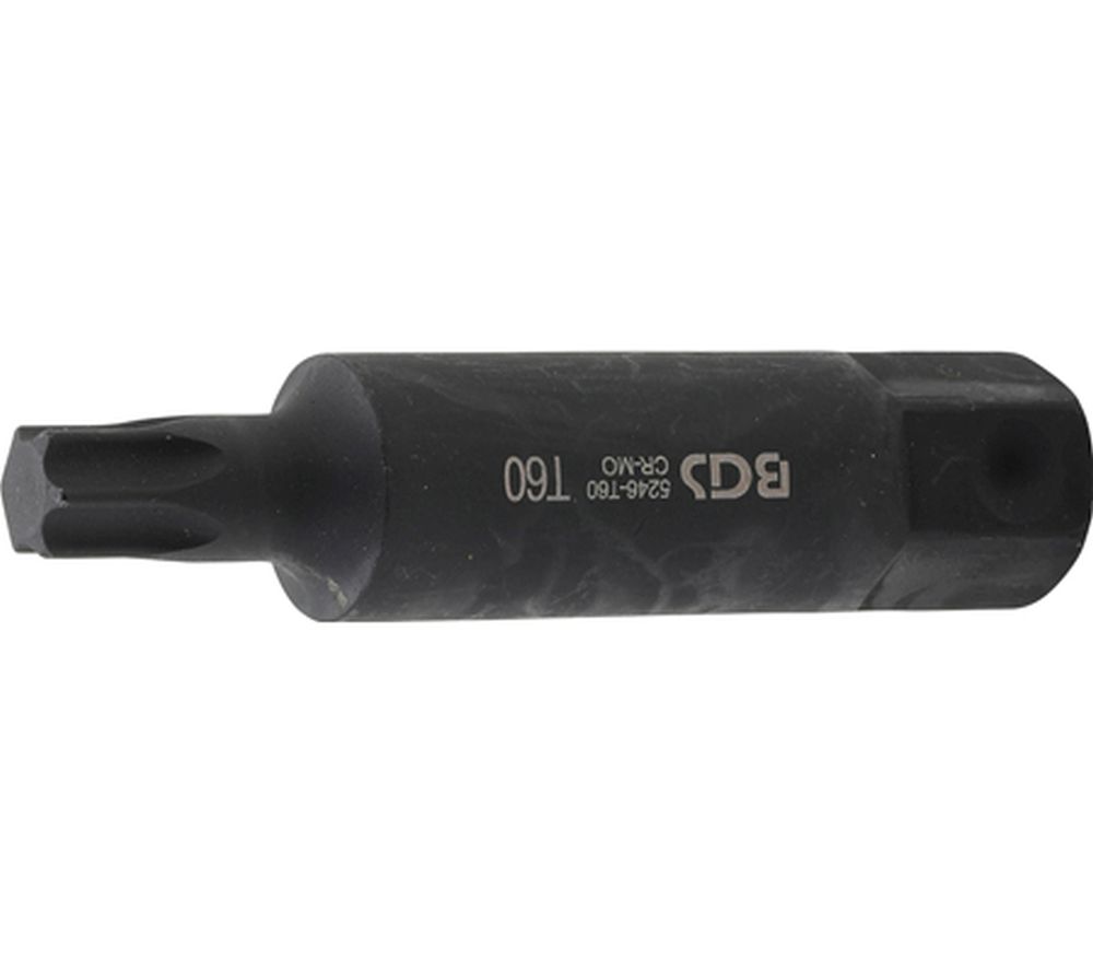 BGS Bit | Länge 100 mm | Antrieb Außensechskant 22 mm | T-Profil (für Torx) T60