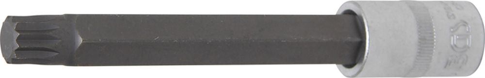 BGS Bit-Einsatz | Länge 140 mm | Antrieb Innenvierkant 12,5 mm (1/2") | Innenvielzahn (für XZN) M14
