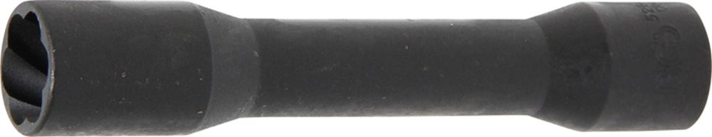 BGS Spiral-Profil-Steckschlüssel-Einsatz / Schraubenausdreher, tief | Antrieb Innenvierkant 12,5 mm