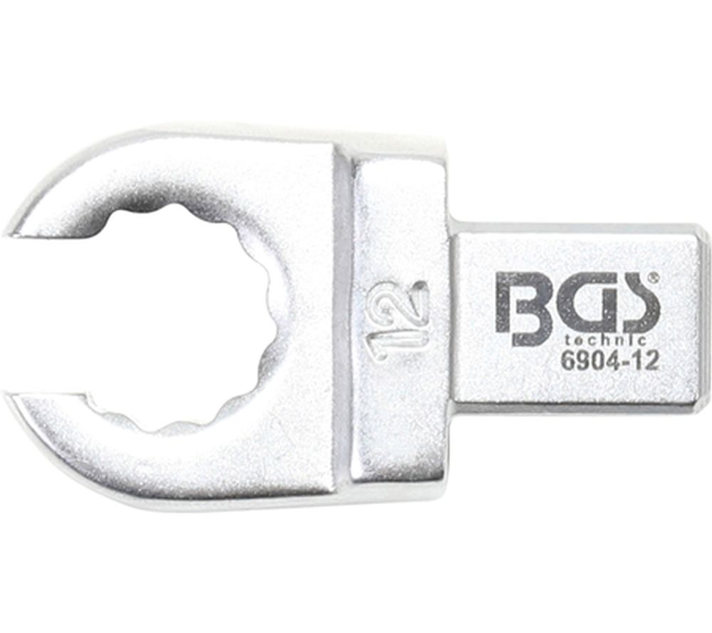 BGS Einsteck-Ringschlüssel | offen | 12 mm | Aufnahme 9 x 12 mm