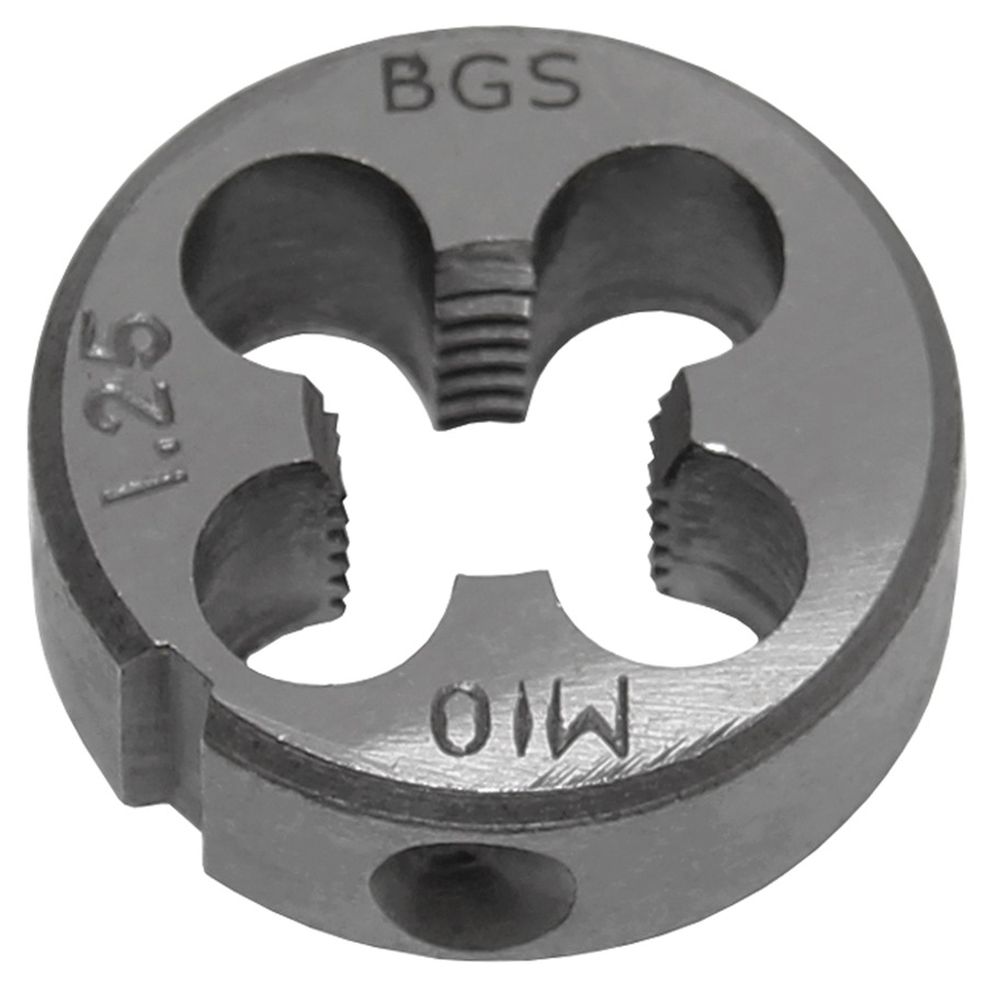 BGS Gewindeschneideisen | M10 x 1,25 x 25 mm