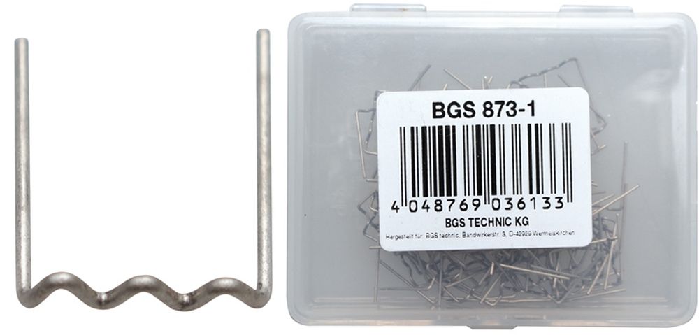 BGS Reparatur-Klammern | U-Form | Ø 0,6 mm | 100-tlg.