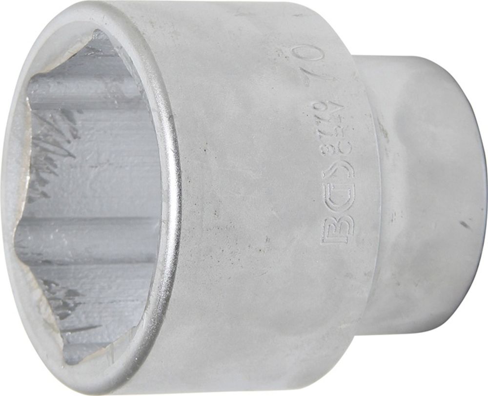 BGS Steckschlüssel-Einsatz Sechskant | Antrieb Innenvierkant 25 mm (1") | SW 70 mm