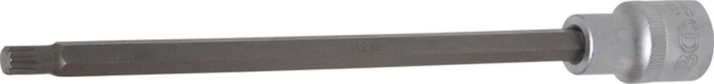 BGS Bit-Einsatz | Länge 200 mm | Antrieb Innenvierkant 12,5 mm (1/2") | Innenvielzahn (für XZN) M8