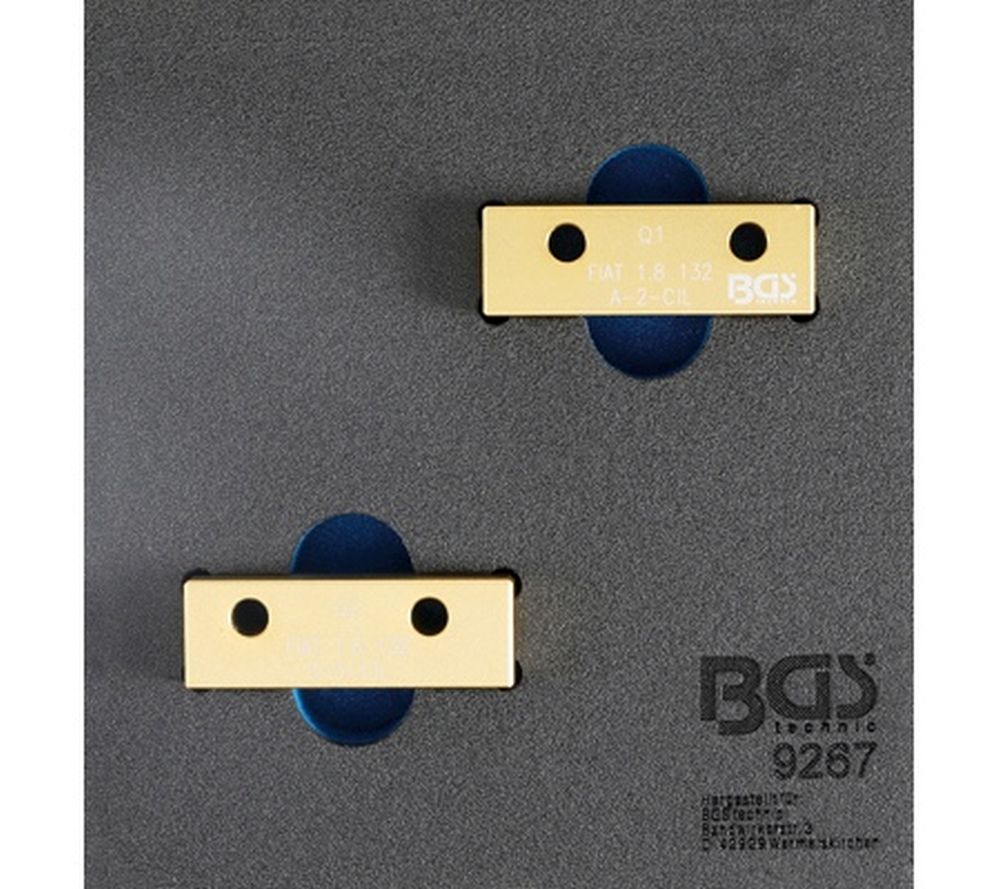 BGS Werkstattwageneinlage 1/6: Nockenwellen-Arretierwerkzeug-Satz | für Fiat, Lancia 1.8l 16V