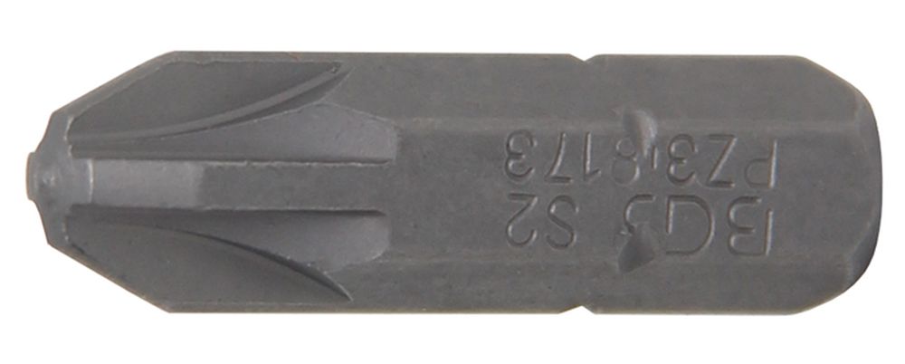 Bit - Antrieb Außensechskant 6,3 mm (1/4") - Kreuzschlitz PZ3
