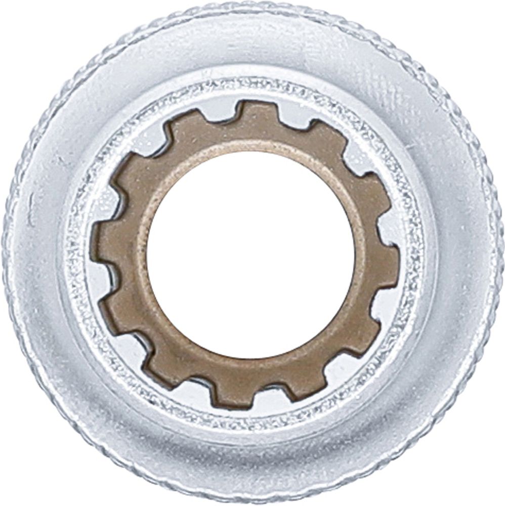 BGS Steckschlüssel-Einsatz Gear Lock | Antrieb Innenvierkant 12,5 mm (1/2") | SW 11 mm