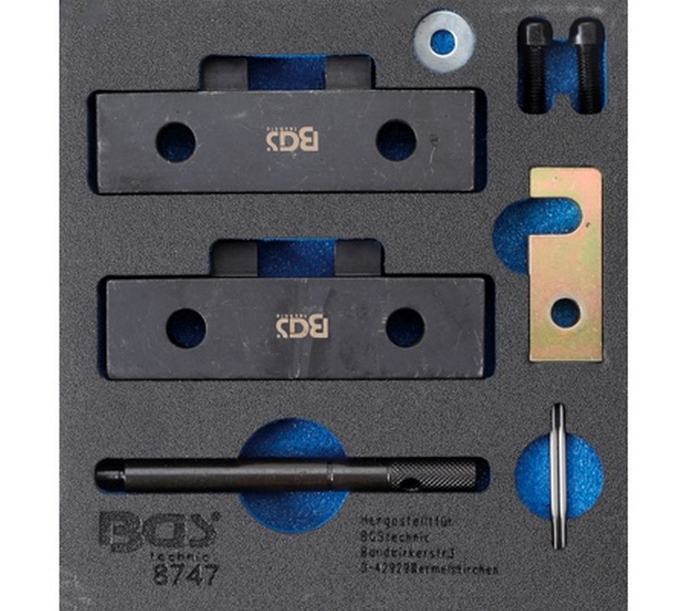 BGS Werkstattwageneinlage 1/6: Motor-Einstellwerkzeug-Satz | für BMW M42, M50