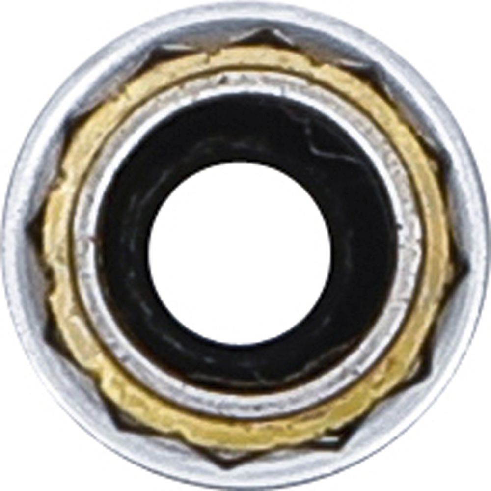 BGS Zündkerzen-Einsatz mit Magnet, Zwölfkant, extra lang | Antrieb Innenvierkant 10 mm (3/8") | SW 