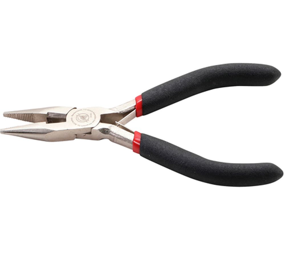 BGS Diy Elektronik-Spitzzange | gerade | mit Feder | 120 mm