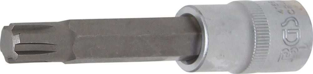 BGS Bit-Einsatz | Länge 100 mm | Antrieb Innenvierkant 12,5 mm (1/2") | Keil-Profil (für RIBE) M12