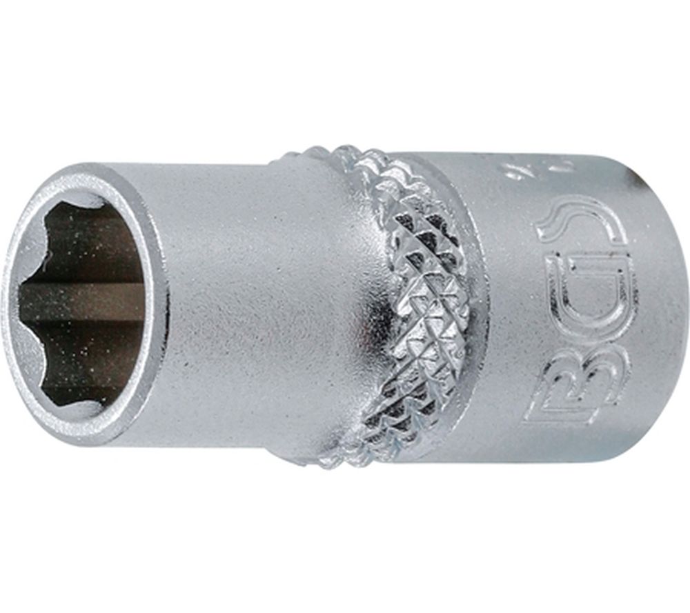 BGS Steckschlüssel-Einsatz Super Lock | Antrieb Innenvierkant 6,3 mm (1/4") | SW 7 mm