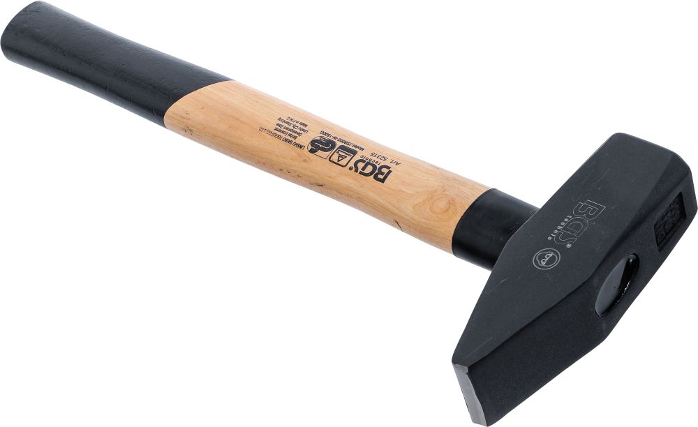 BGS Schlosserhammer | Hickory-Stiel | DIN 1041 | 1500 g