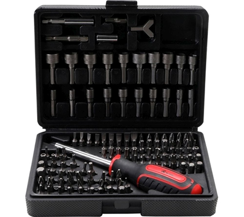 BGS Diy Universal-Bit-Satz | Antrieb Außensechskant 6,3 mm (1/4") | 122-tlg.