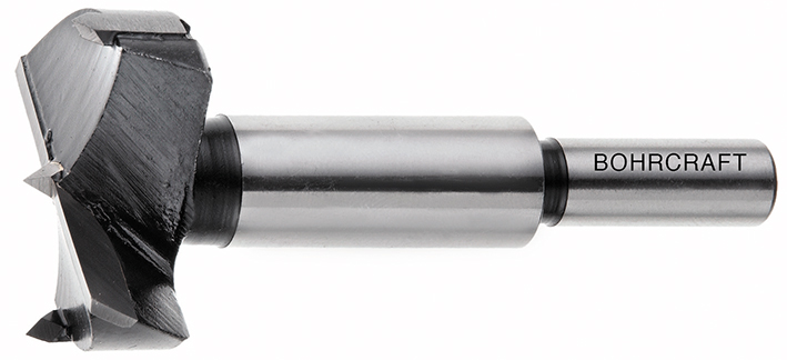 Holz-Zentrumbohrer verstellbar mit RundschaftGr.2 / 22-75 mm in Bohrcraft SB-Hülse