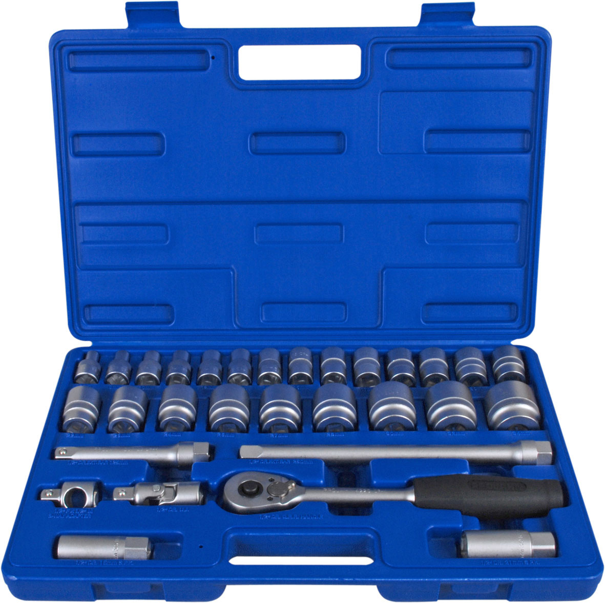 1/2" Steckschluessel Satz 12kant 30tlg