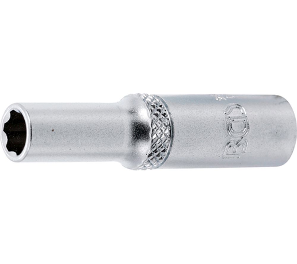 BGS Steckschlüssel-Einsatz Super Lock, tief | Antrieb Innenvierkant 6,3 mm (1/4") | SW 6 mm