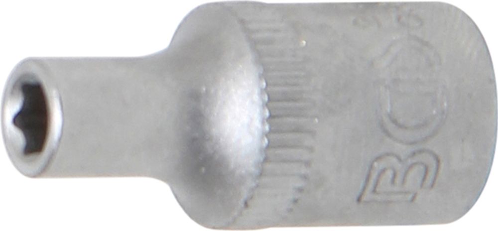 BGS Steckschlüssel-Einsatz Sechskant | Antrieb Innenvierkant 6,3 mm (1/4") | SW 3,5 mm