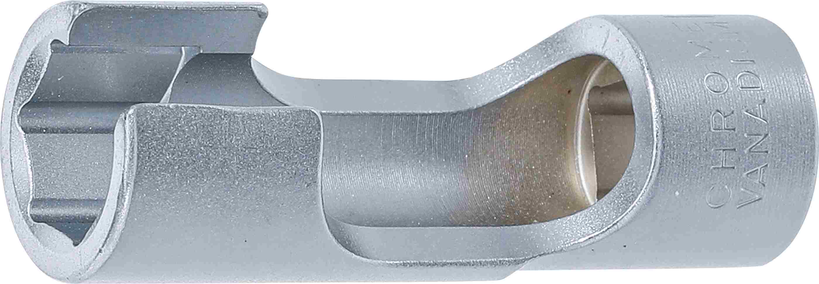 BGS Spezial-Steckschlüssel-Einsatz, geschlitzt | Antrieb Innenvierkant 10 mm (3/8") | SW 14 mm