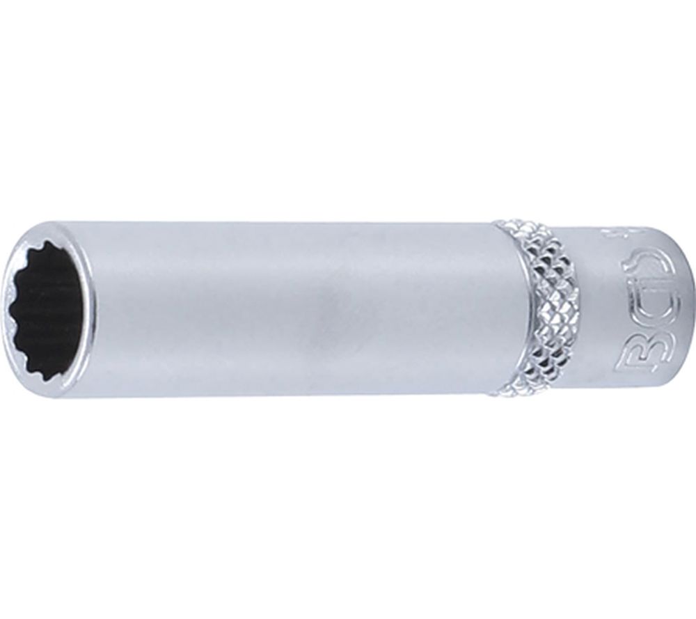 BGS Steckschlüssel-Einsatz Zwölfkant, tief | Antrieb Innenvierkant 6,3 mm (1/4") | SW 8 mm