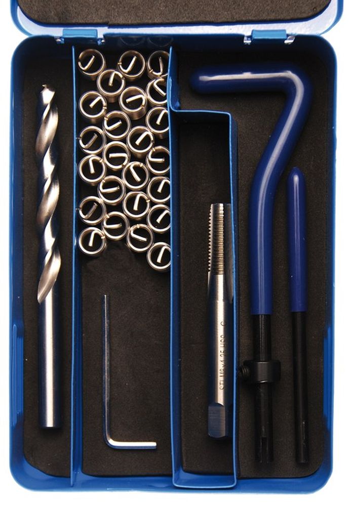 BGS Gewinde-Reparatursatz | M8 x 1,25 mm | 29-tlg.