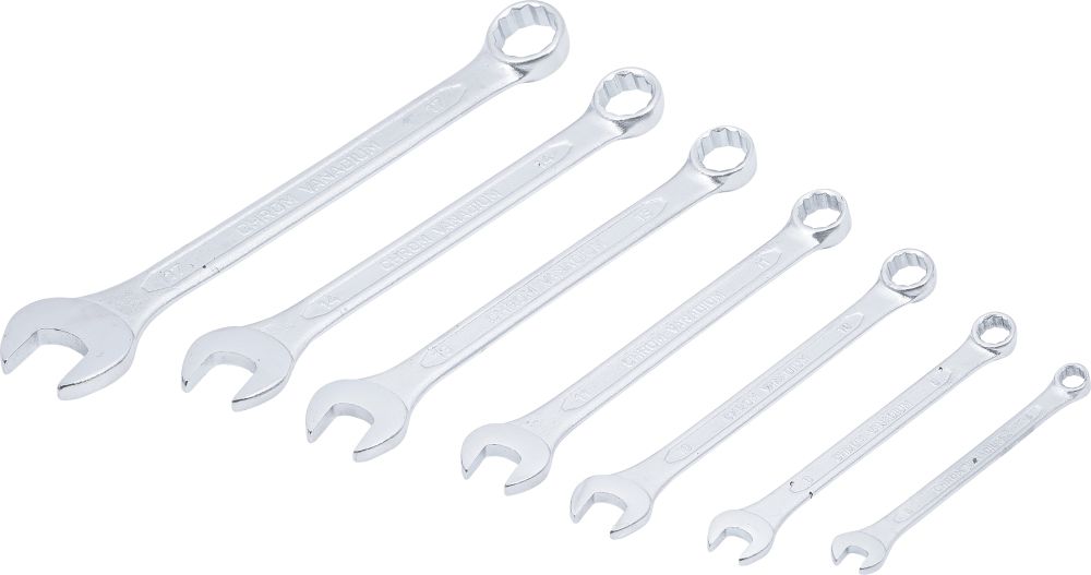 BGS Diy Maul-Ringschlüssel-Satz | SW 6 - 17 mm | 7-tlg.