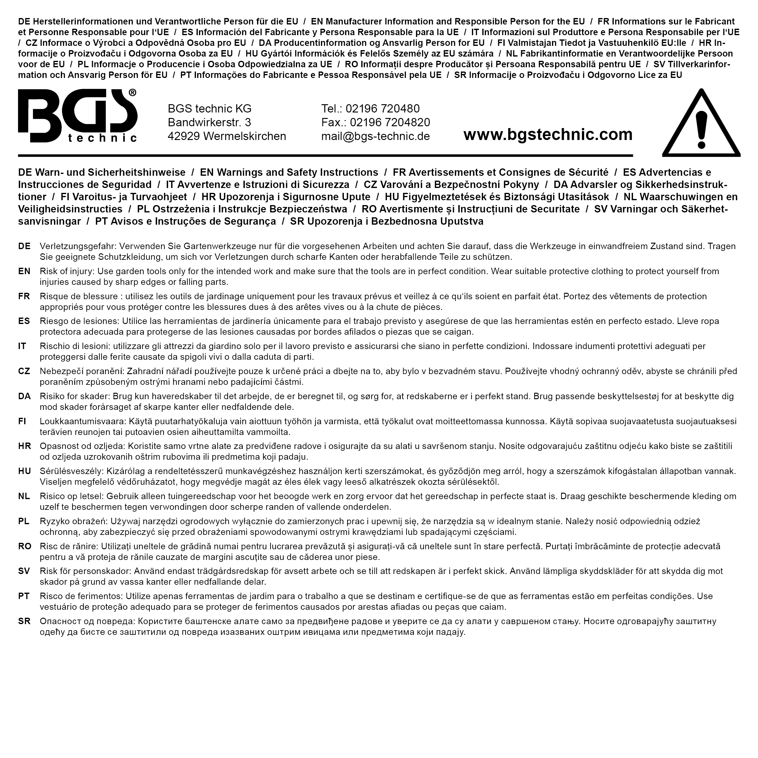 BGS Polster-/ Zaunring-Satz | 300-tlg.