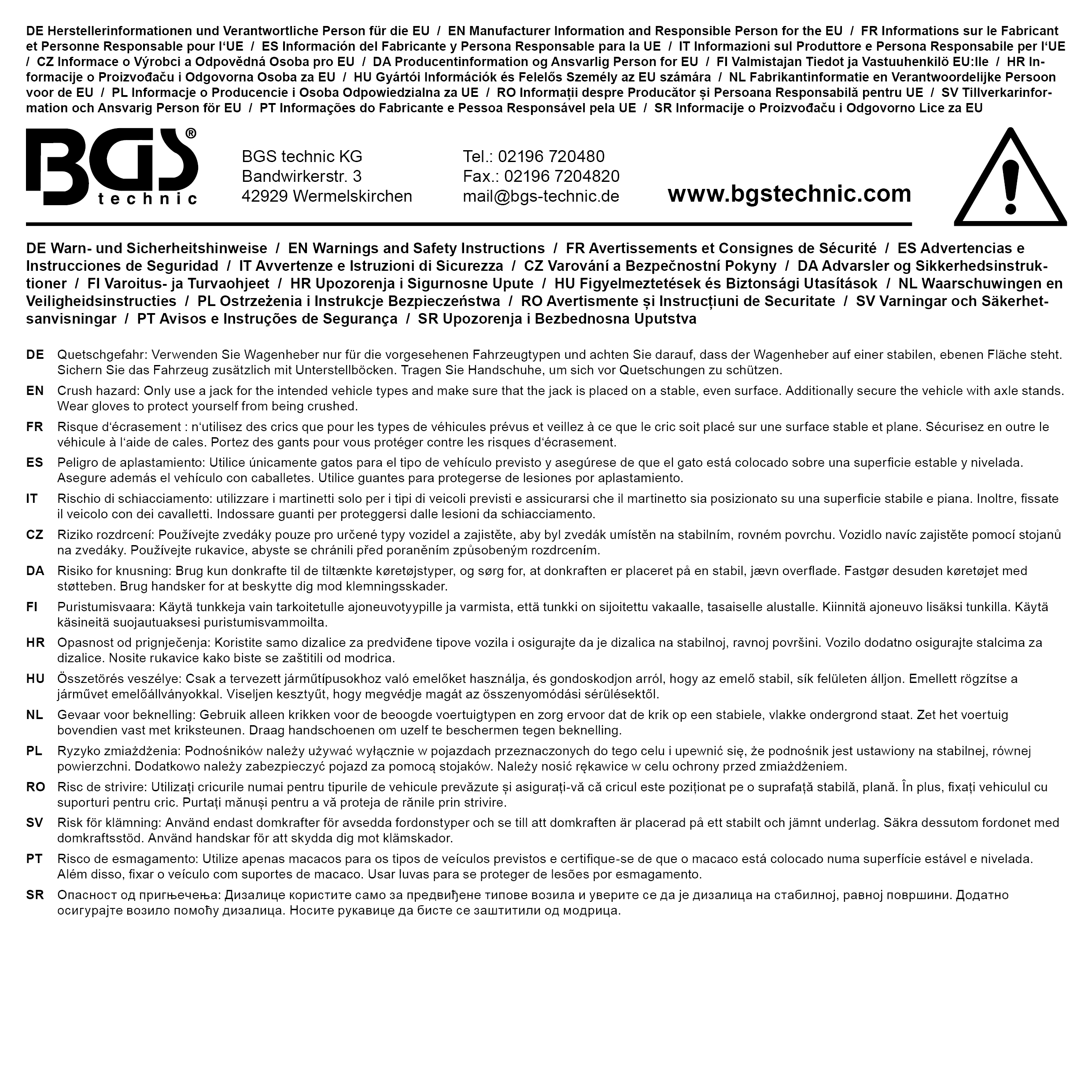 BGS Gummiteller | für Hebebühnen | Ø 100 mm