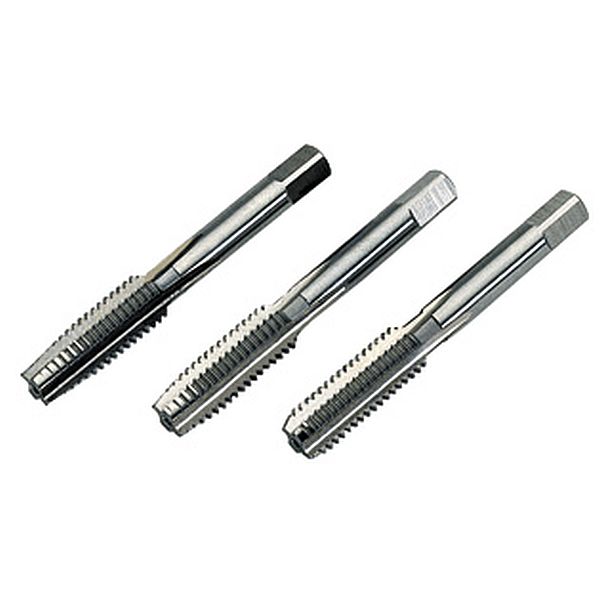 VÖLKEL Handgewindebohrer 3-tlg. Satz, HSS-G, DIN 352, UNC NR. 2