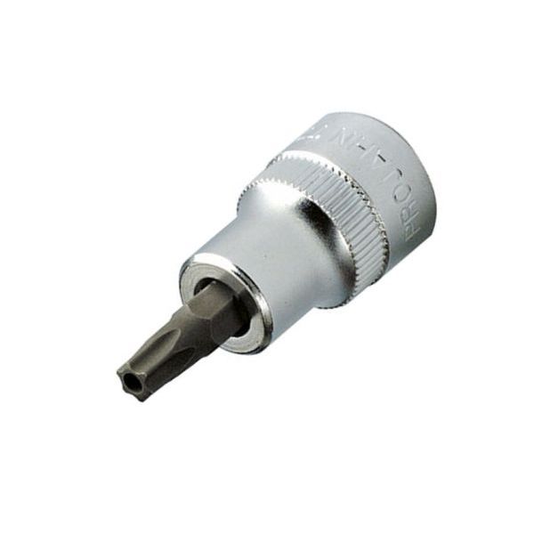 3/8" Bit Stecknuss TX mit Bohrung T15