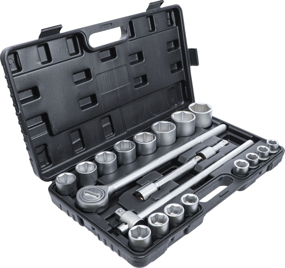 BGS Diy Steckschlüssel-Satz | Antrieb 20 mm (3/4") | SW 19 - 50 mm | 20-tlg.