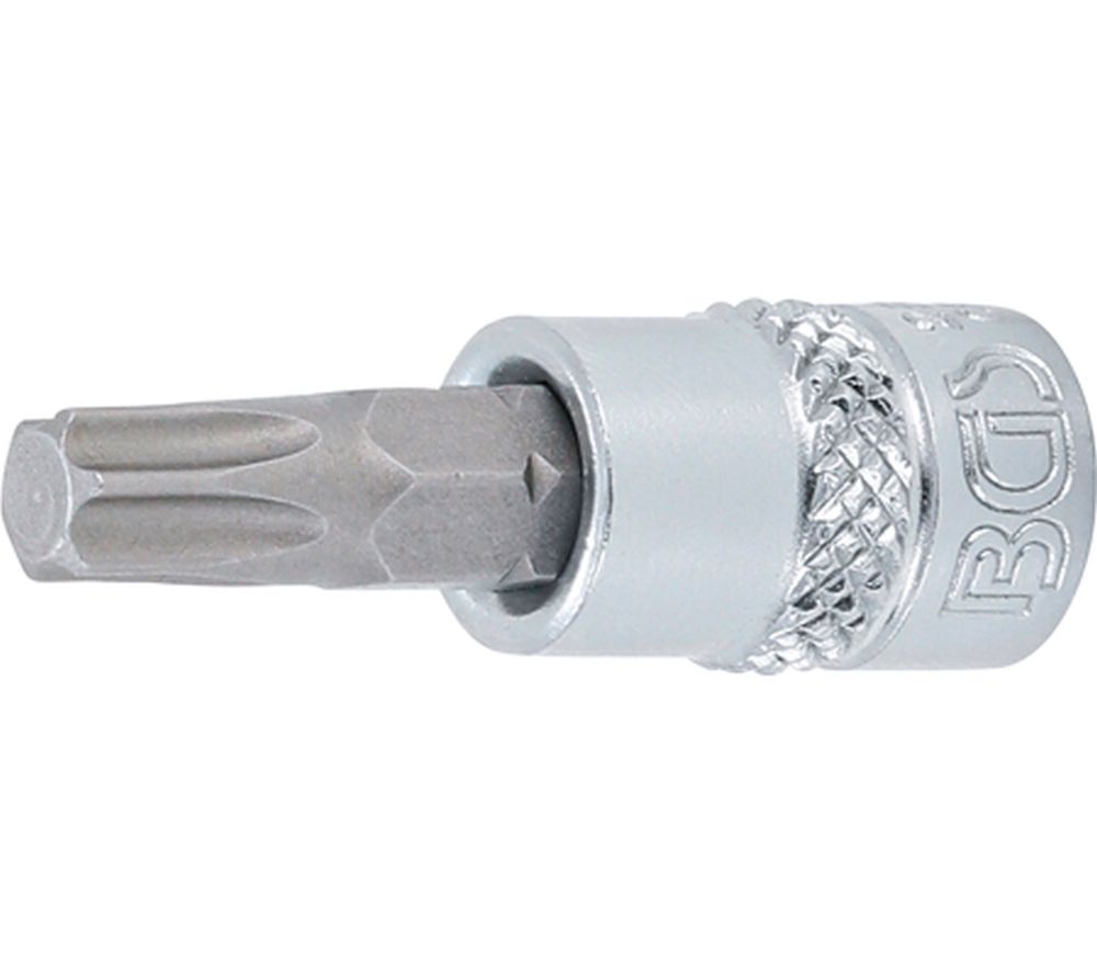 BGS Bit-Einsatz | Antrieb Innenvierkant 6,3 mm (1/4") | T-Profil (für Torx) T35
