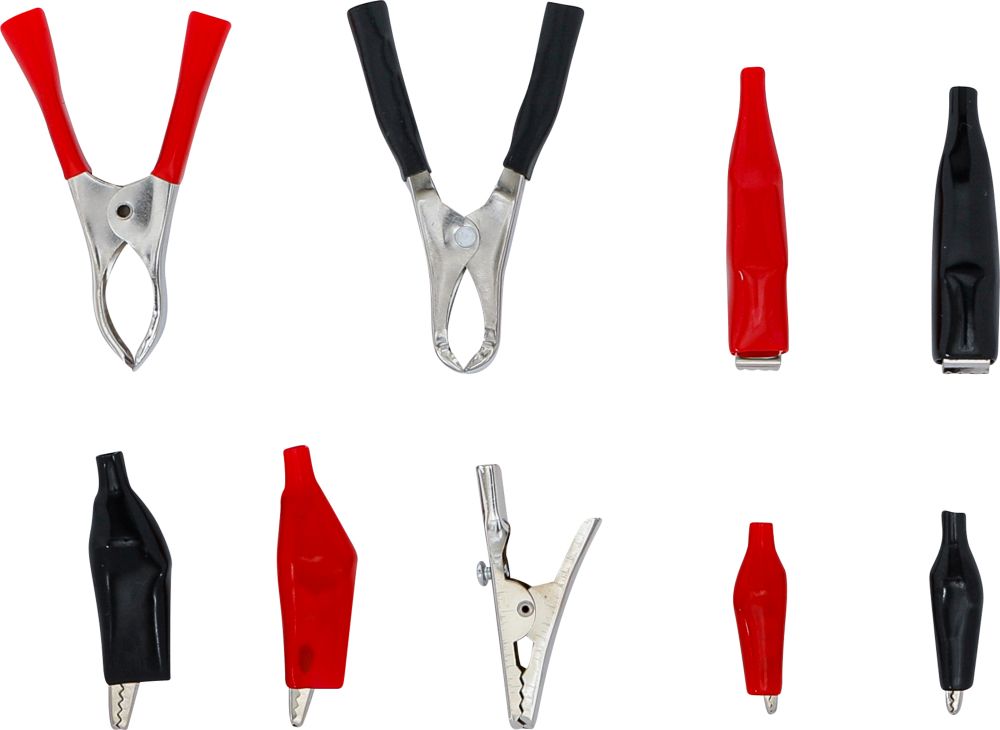 BGS Krokodilklemmen-Sortiment | 28-tlg.