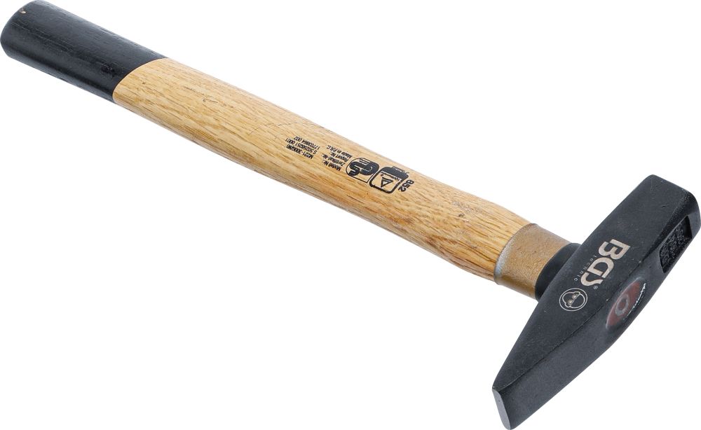 BGS Schlosserhammer | Holz-Stiel | DIN 1041 | 300 g