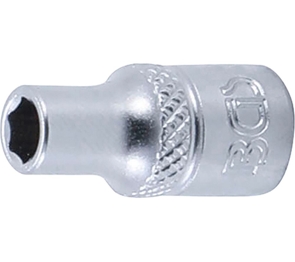 BGS Steckschlüssel-Einsatz Sechskant | Antrieb Innenvierkant 6,3 mm (1/4") | SW 5 mm