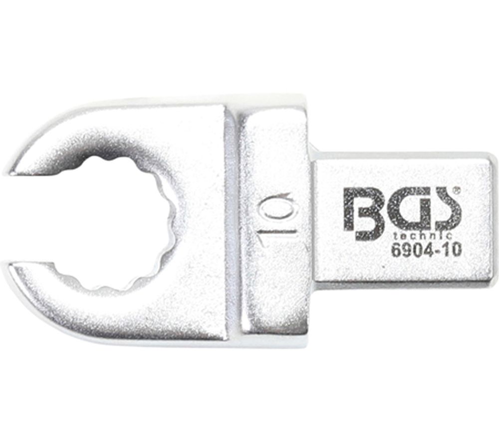 BGS Einsteck-Ringschlüssel | offen | 10 mm | Aufnahme 9 x 12 mm