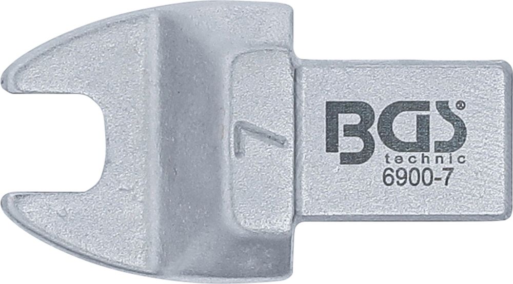 BGS Einsteck-Maulschlüssel | 7 mm | Aufnahme 9 x 12 mm