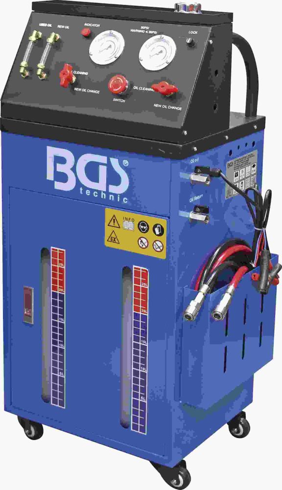 BGS Automatikgetriebeöl-Wechsel-/ und Reinigungsgerät mit Adapter-Satz
