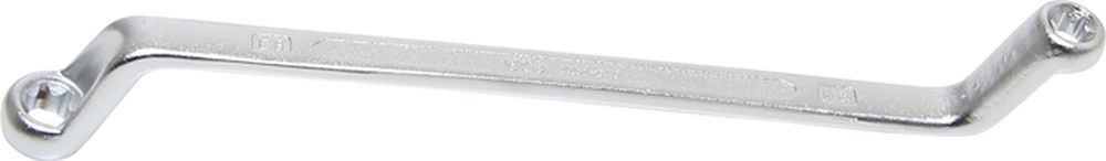 BGS Doppel-Ringschlüssel mit E-Profil-Ringköpfen | gekröpft | SW E6 x E8