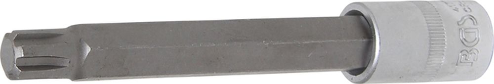 BGS Bit-Einsatz | Länge 140 mm | Antrieb Innenvierkant 12,5 mm (1/2") | Keil-Profil (für RIBE) M13