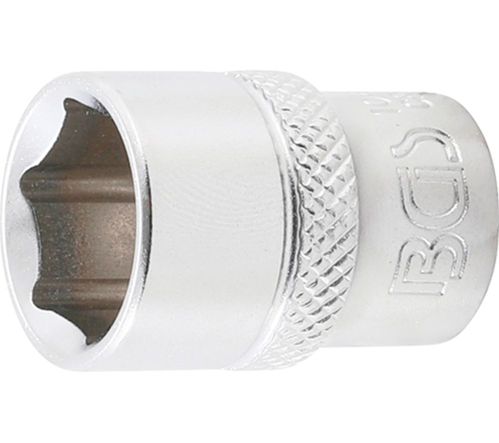 BGS Steckschlüssel-Einsatz Sechskant | Antrieb Innenvierkant 10 mm (3/8") | SW 14 mm